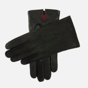 Dents Kingston Men's Handsewn Silk Lined Leather Gloves Size 9 Size 9, GUC